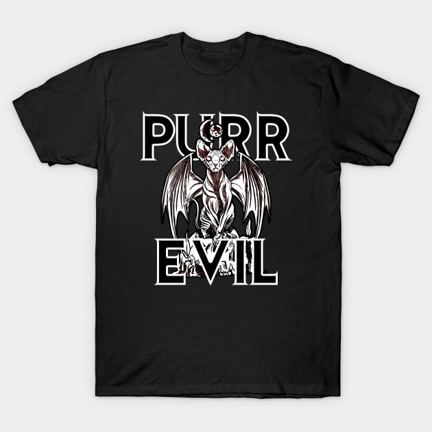 Purr Evil T-Shirt by Relentless Bloodlines